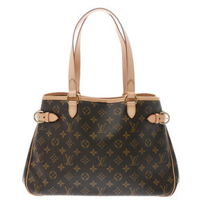Louis Vuitton Monogram Batignolles Horizontal Brown Tote Bag